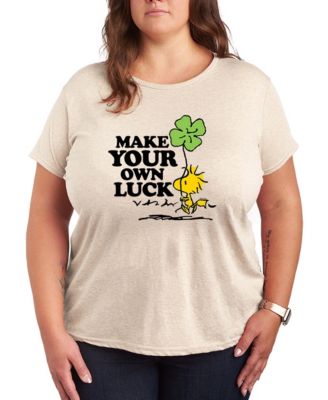 Футболка Hybrid Apparel Plus Size Peanuts St. Patrick's Day Graphic
