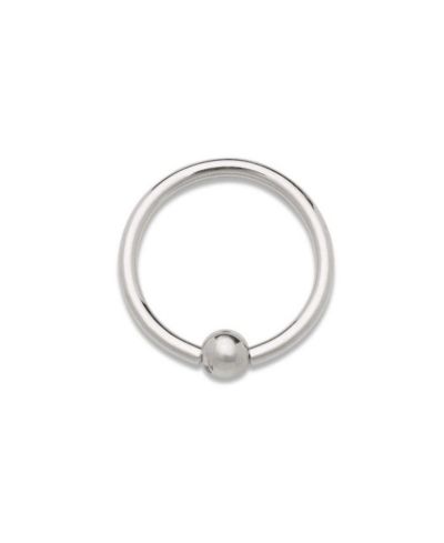 Кольцо-серьга Curata Jewelry 14k Yellow or White Gold 16G Small 2mm Captive Bead Hoop