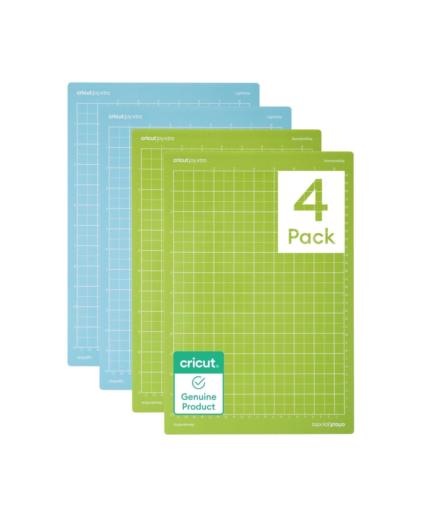 Cricut Joy Xtra Variety Cutting Machine Mat Set, 8.5 in x 12 in (4 ct)
