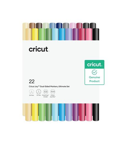 Набор маркеров Cricut Joy двухсторонних, Ultimate Set - 22 шт - для машин Joy и Joy Xtra