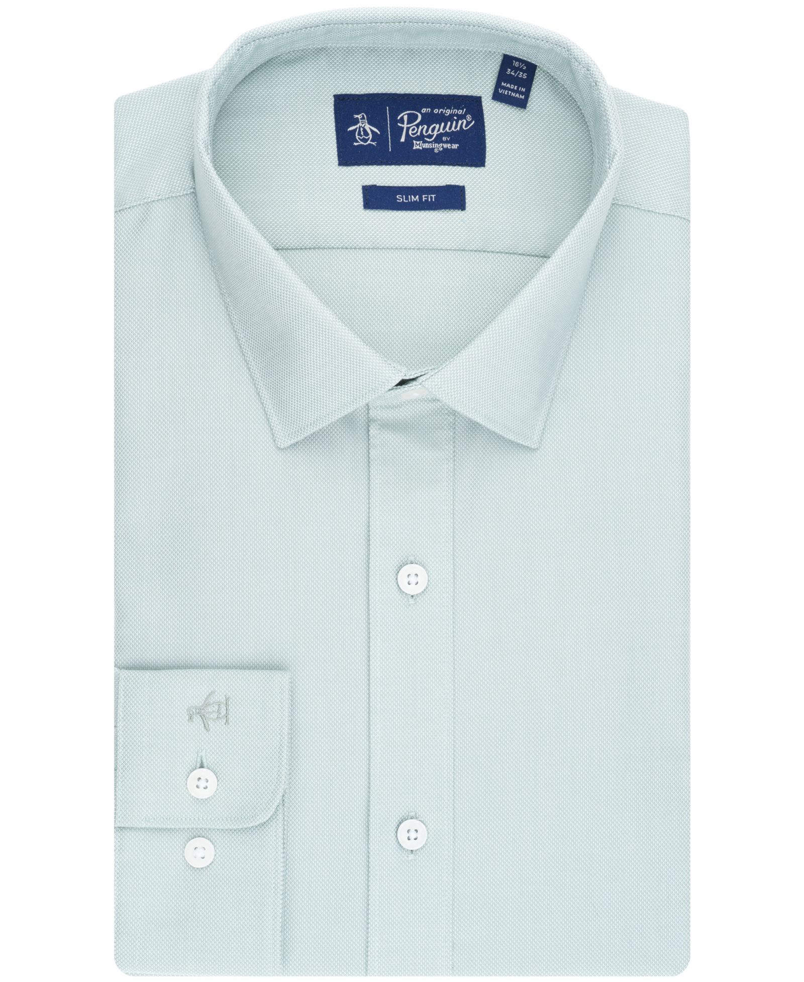 Original Penguin Мужская рубашка Oxford Spread Collar Pederson