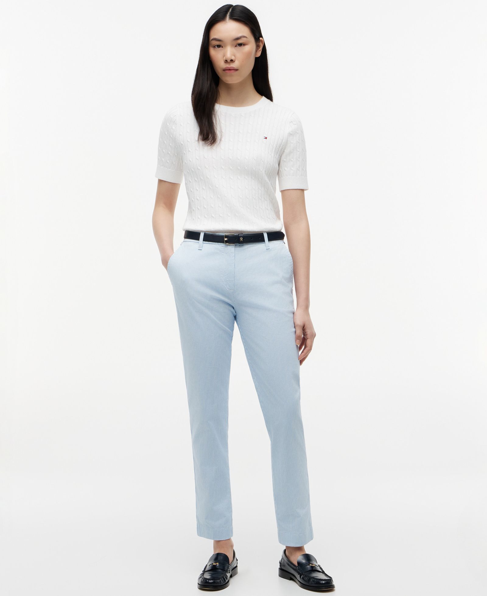 Женские брюки Tommy Hilfiger Twill-Slim Chino