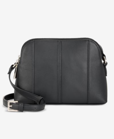 Giani Bernini Nappa Leather Dome Crossbody, Exclusively at Macy's