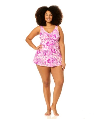Raisins Curve Пляжное платье-купальник Lucia Printed, Plus Size