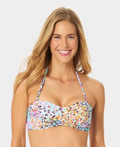 Женский купальник Anne Cole Liz Twist Bandeau Neck Bikini Top