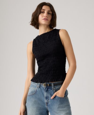 Женский топ Levi's Bella Smocked Boat Neck
