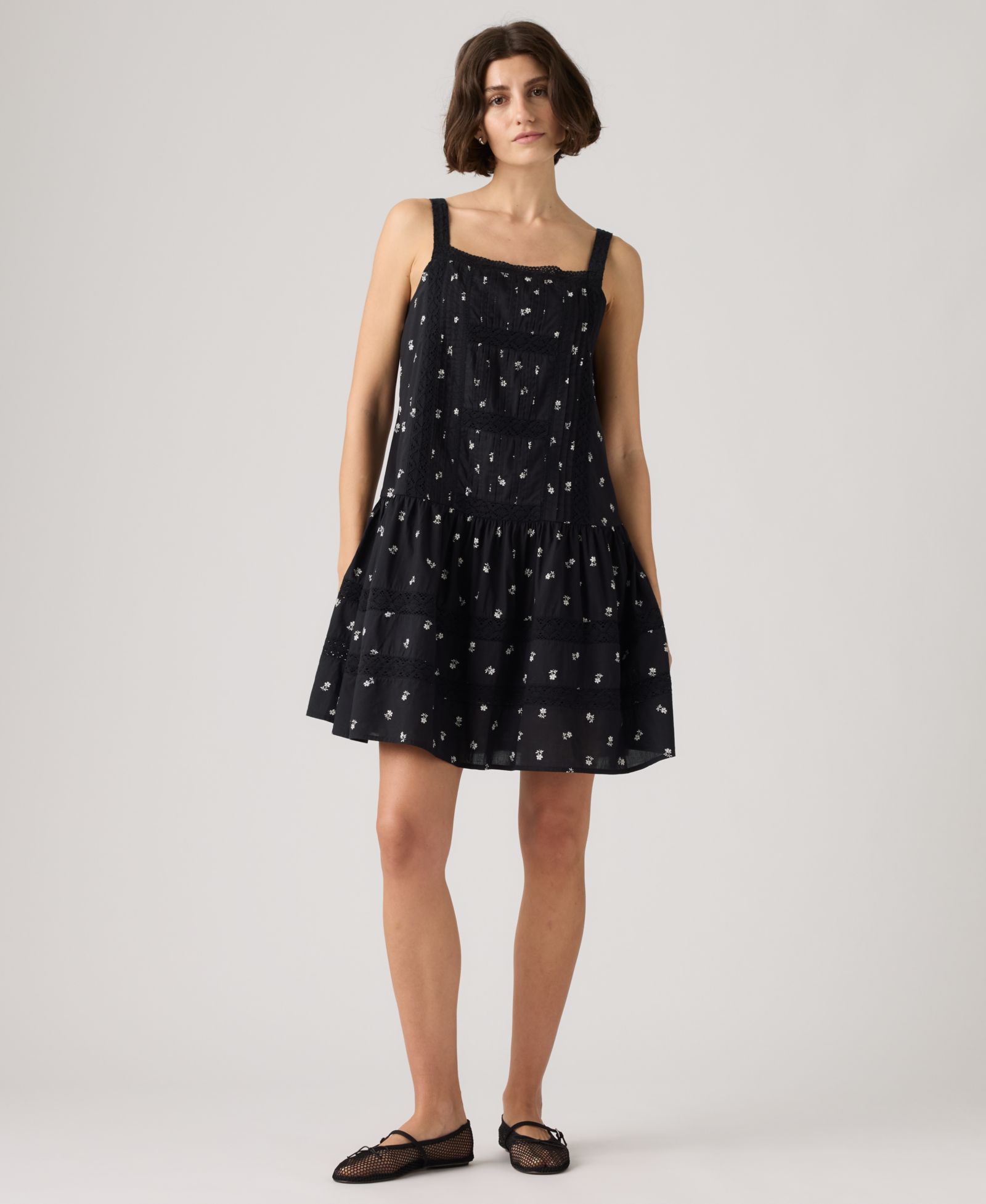 Женское мини-платье Levi's® Premium Kate Floral Square Neck