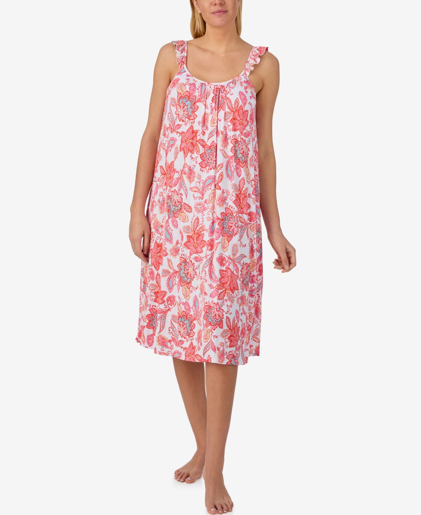 Женская ночная рубашка Ellen Tracy Sleeveless Midi