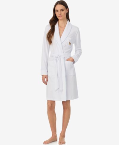 Женская халат-роба Lauren Ralph Lauren Long-Sleeve Shawl Collar