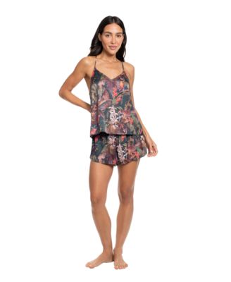 Женский комплект Midnight Bakery Printed Camisole Top and Shorts, 2-Piece Set