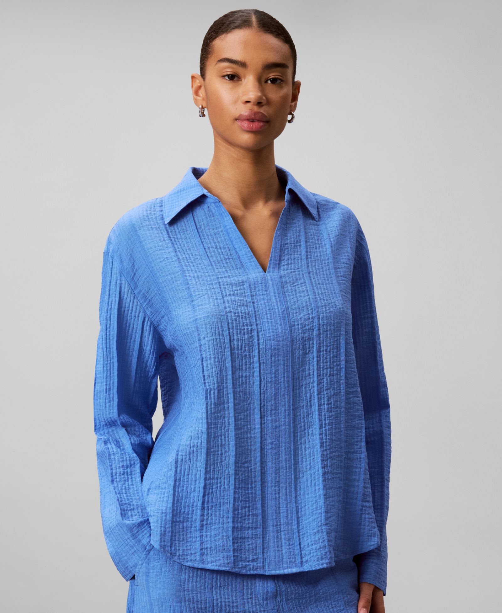 Женская рубашка Calvin Klein Classic-Fit с длинным рукавом