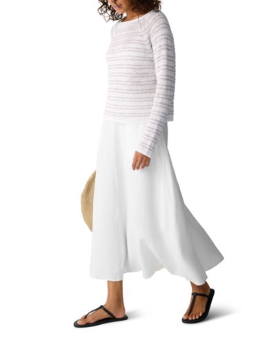 Женская длинная юбка Eileen Fisher Side Zip Long Skirt
