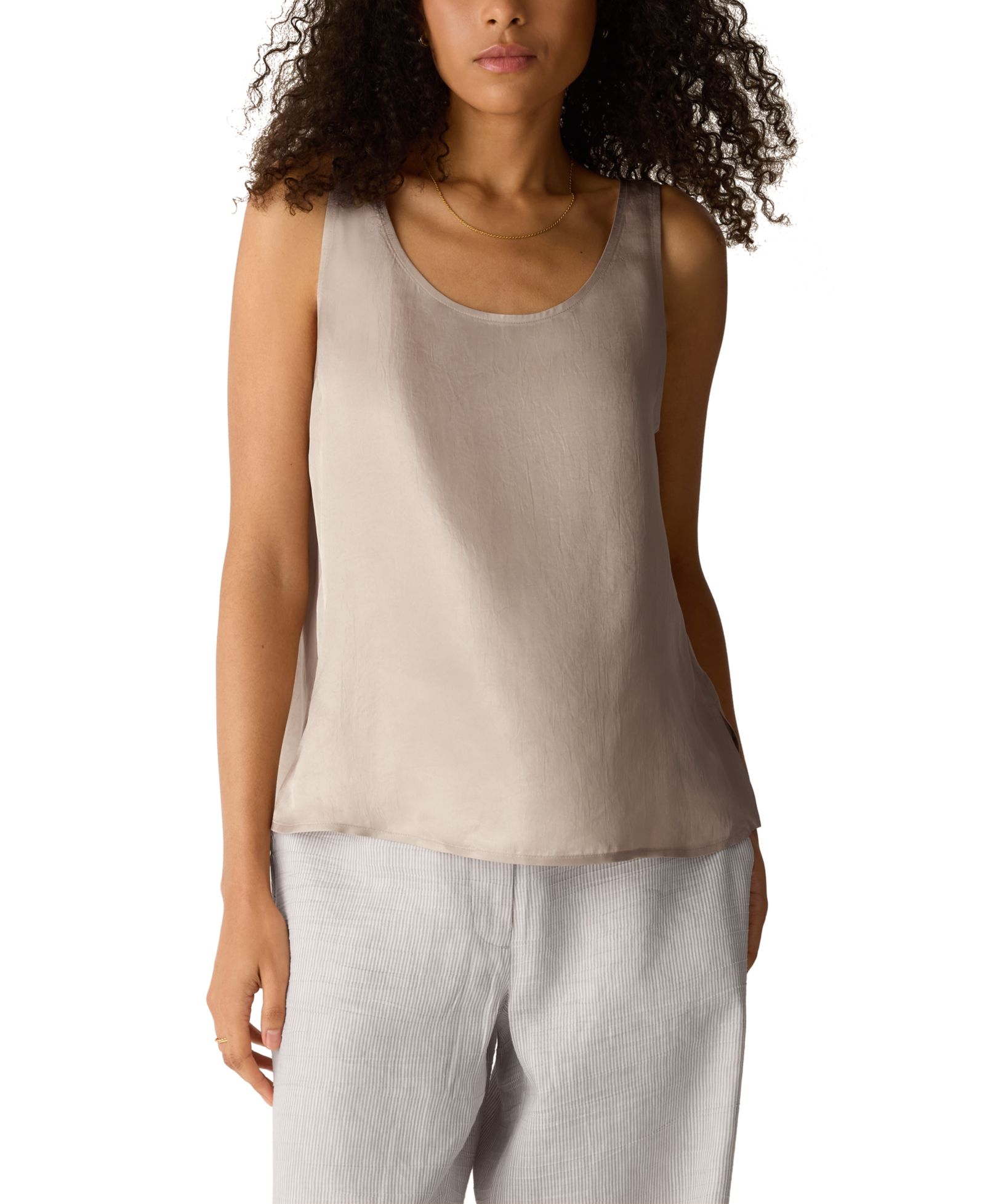 Женский топ Eileen Fisher Plus Size с блеском