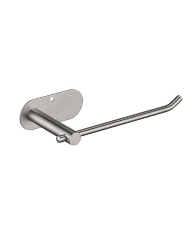 RAINSKEN Paper Towel Holder, Stainless Steel Wall-mounted Tissue Holder, Self-Adhesive or Drilling for Kitchen and Bathroom