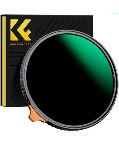 К&F Concept 55 мм Nano-Xcel Series ND3-1000 1.5-10 Stop многослойный переменный нейтральный фильтр