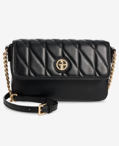 Giani Bernini E/W Quilted Crossbody, Exclusively at Macy's
