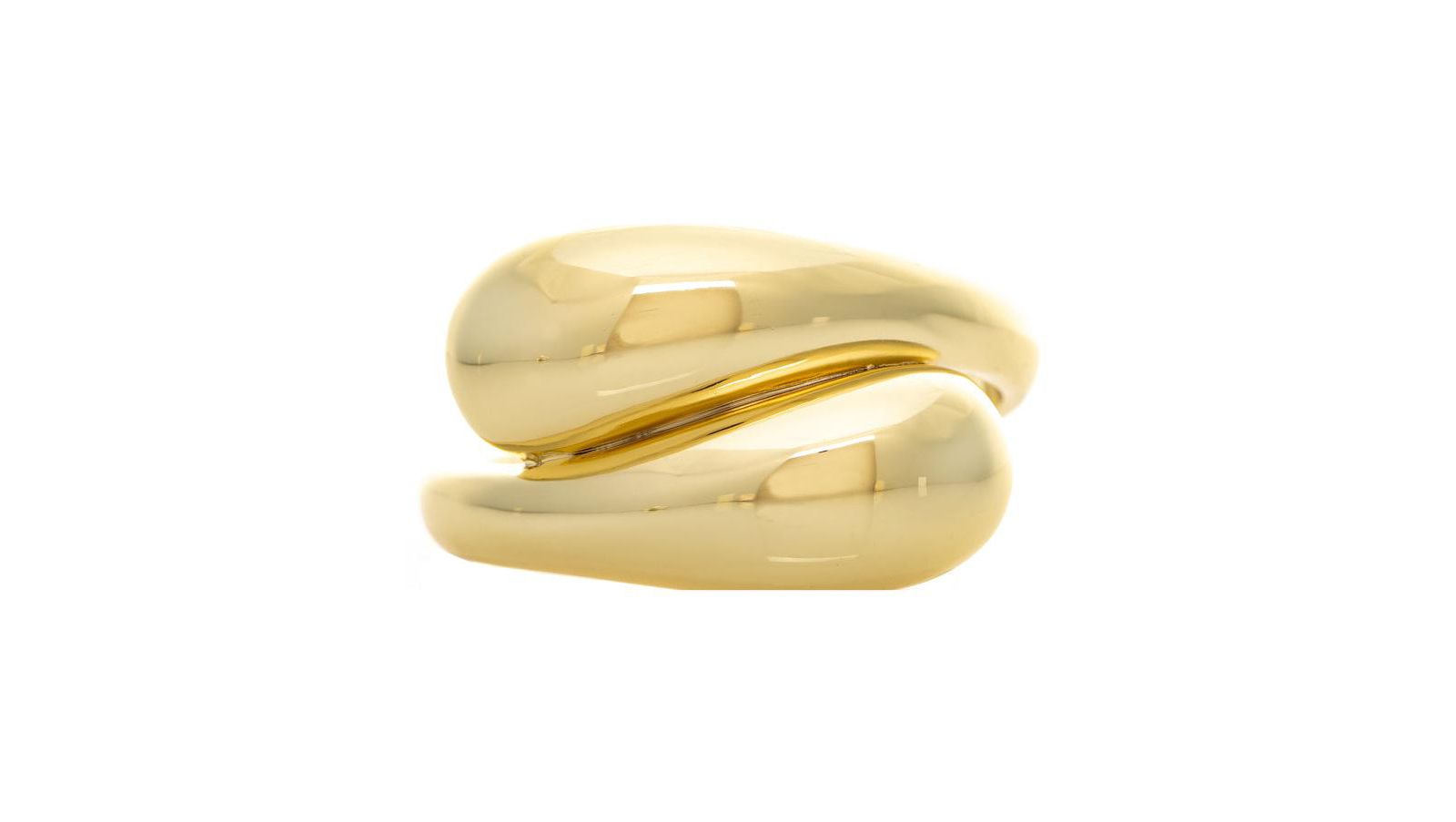Rivka Friedman Polished Bypass Cuff Bracelet