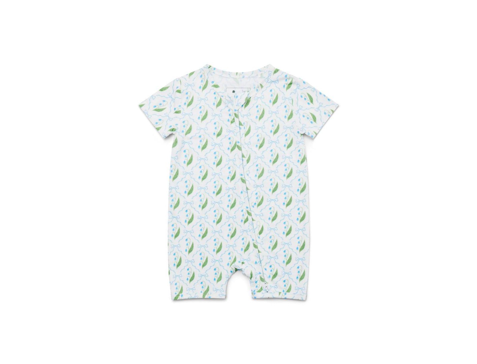 Motette Baby Girls Bluebell Bows Bamboo Sleeper
