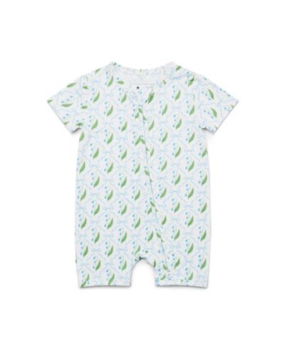 Motette Baby Girls Bluebell Bows Bamboo Sleeper