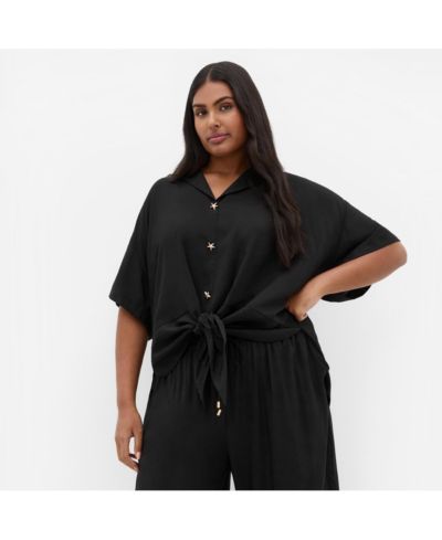 Женская рубашка CITY CHIC Kalea Tie Front Shirt