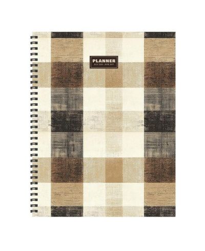 TF Publishing Paper Goods July 2026 - June 2027 Checkered Cowboy Large Weekly Monthly Planner