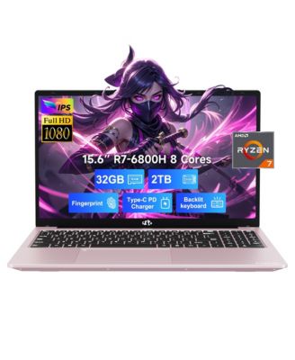 NIMO игровой ноутбук 15.6" IPS FHD AMD Ryzen 7 6800H 32GB RAM 2TB SSD