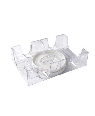 Gse Games & Sports Expert 2-Deck Revolving Canasta Card Tray, Ages 15+