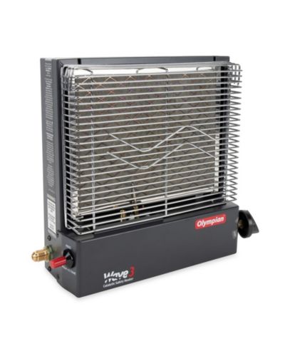 Портативный каталитический обогреватель Camco Olympian Wave-3 для RV, 3,000 BTU