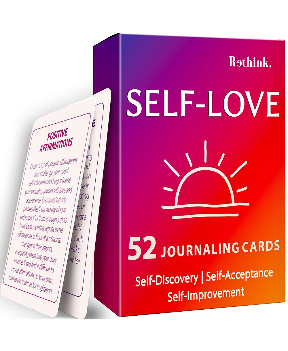 Набор карт осознанности QUOKKA Self-Care & Anxiety Relief – 52 Mindfulness Cards