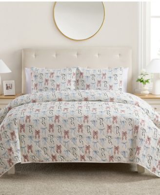 Комплект постельного белья VCNY Home Ribbon Pinsonic, King