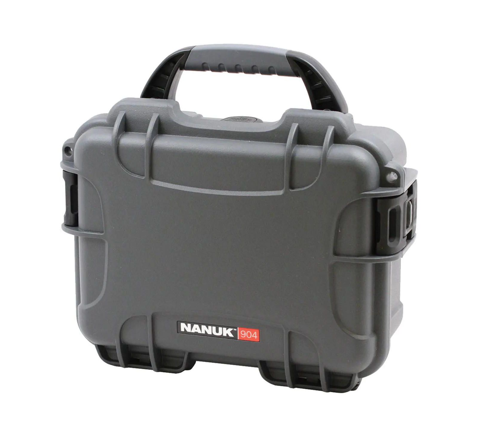Nanuk Small Series 904 Waterproof Protective Case for Mirrorless Cameras or 2-Way Radios