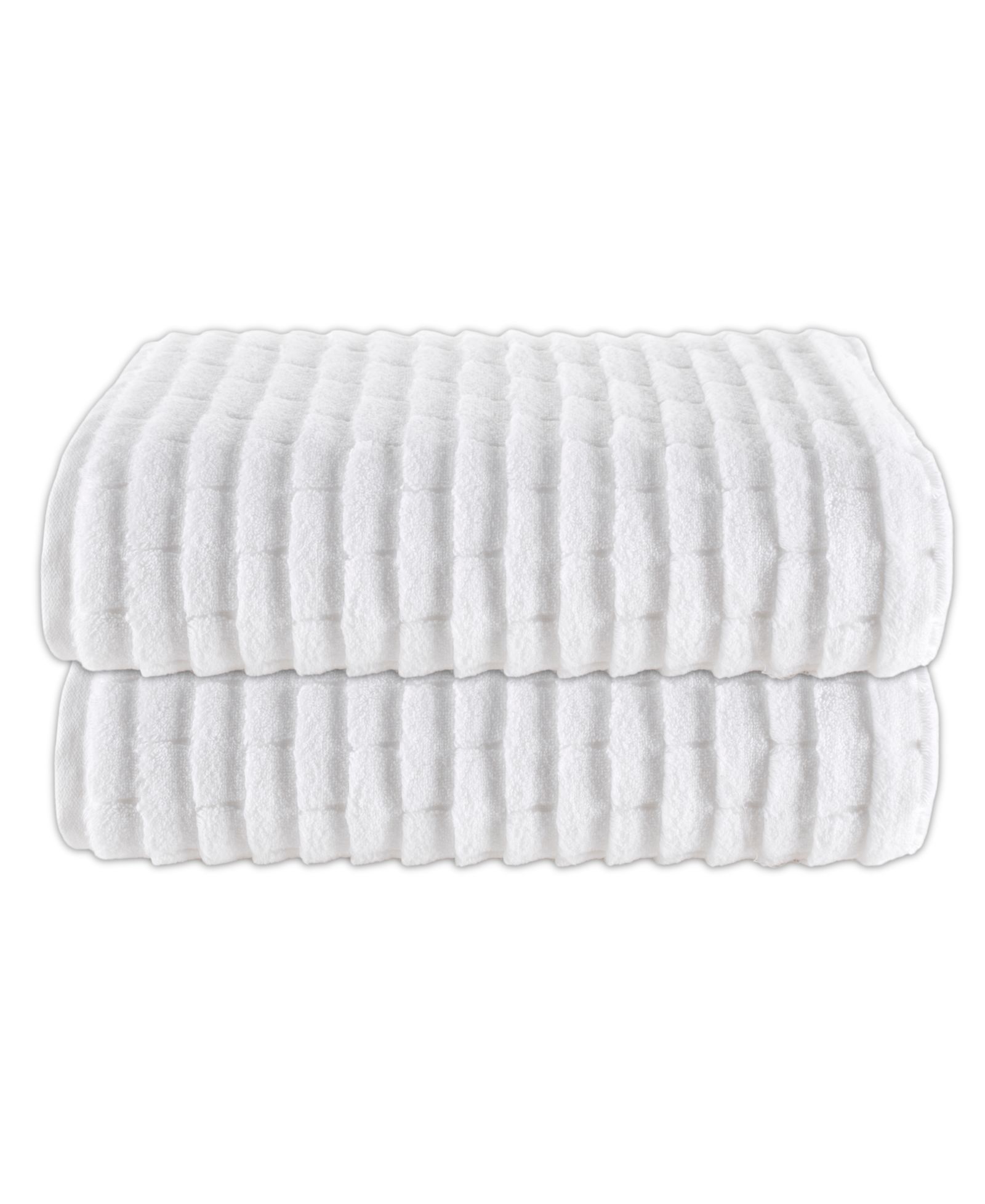 TALESMA Subway Tile Textured Cotton 2-Pc. Bath Sheet Set