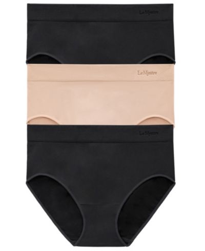 Трусики Le Mystere Women’s Hi-Rise Nylon Blend Full Briefs 3-Pack