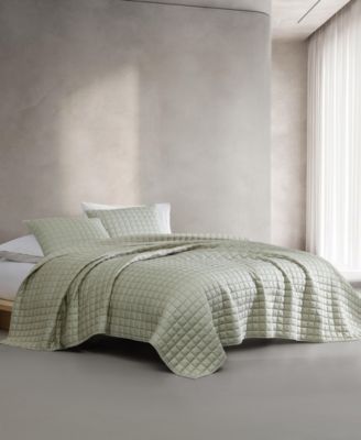 Calvin Klein Tencel Solid Reversible 3-Pc. Quilt Set, King