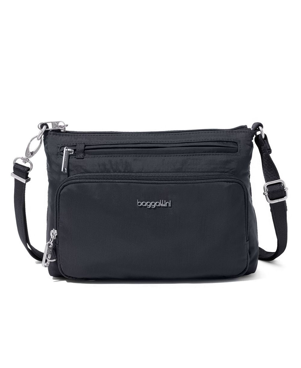 Маленькая поясная сумка Baggallini Anti-Theft Keepsake Crossbody Handbag