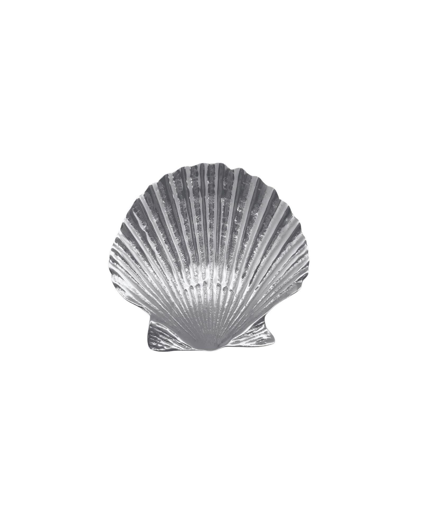 Mariposa Scallop Trinket 4" Aluminum Dish