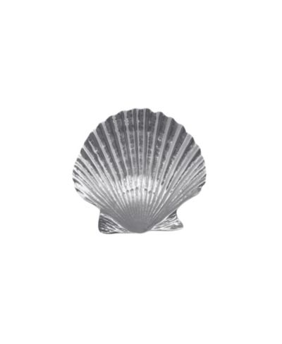 Mariposa Scallop Trinket 4" Aluminum Dish