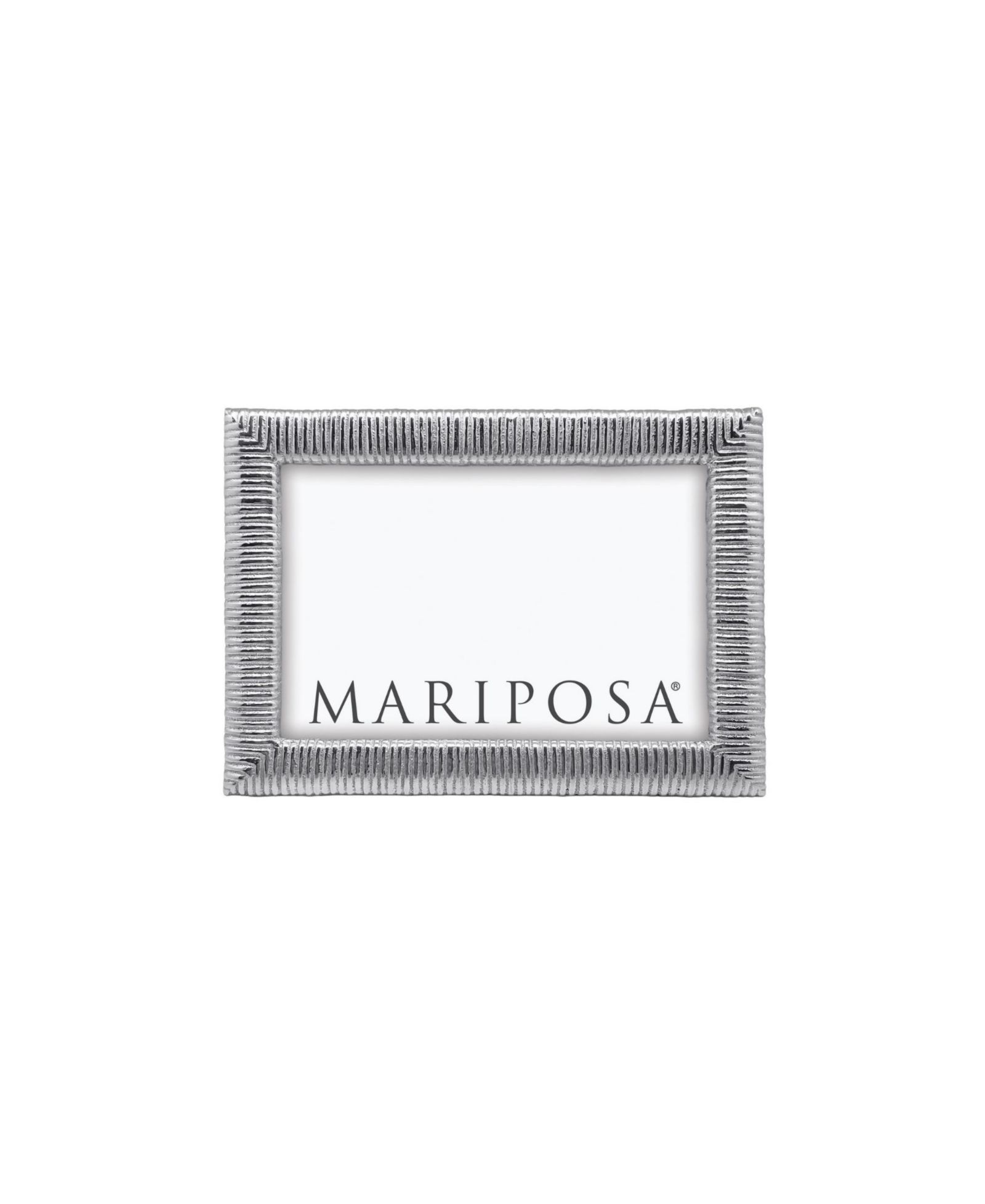 Mariposa Woven Aluminum Frame, 4" x 6"
