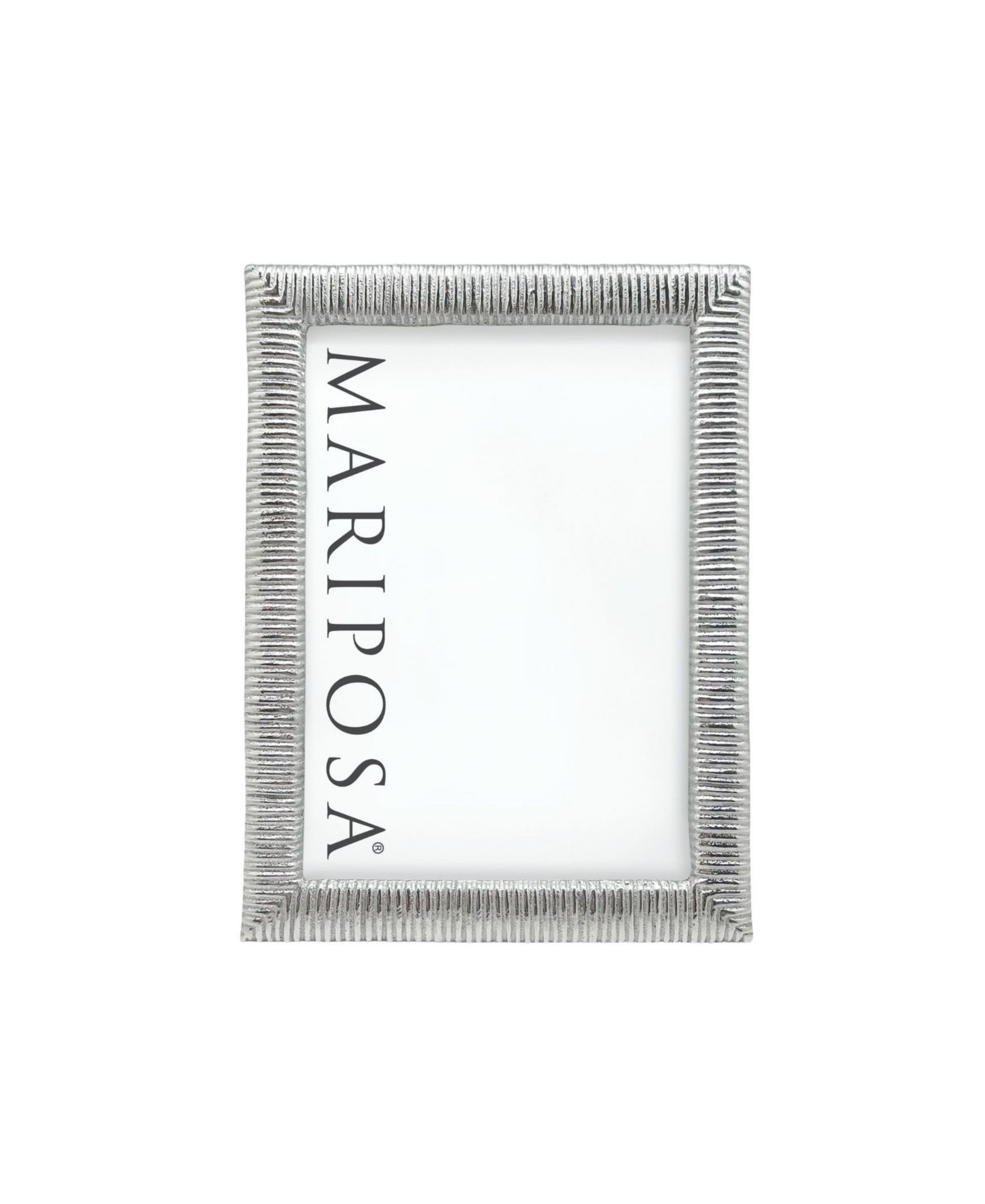 Mariposa Woven Aluminum Frame, 5" x 7"