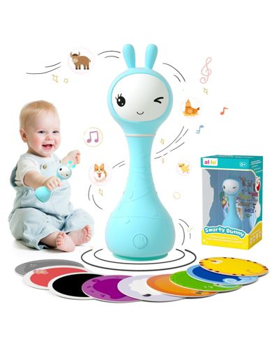 Музыкальная погремушка Alilo Smarty Bunny - развивающая игрушка с песнями и цветами