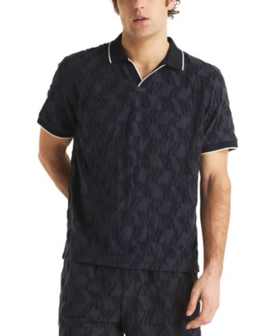 Nautica Men's Cotton Knit Classic-Fit Polo Shirt