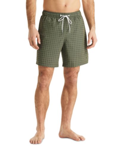 Nautica Men's 7" Full Elastic Boxer Liner Swimsuit
