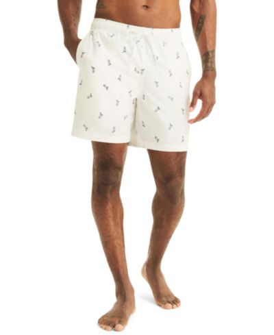 Nautica Men's 7" Full Elastic Boxer Liner Swimsuit