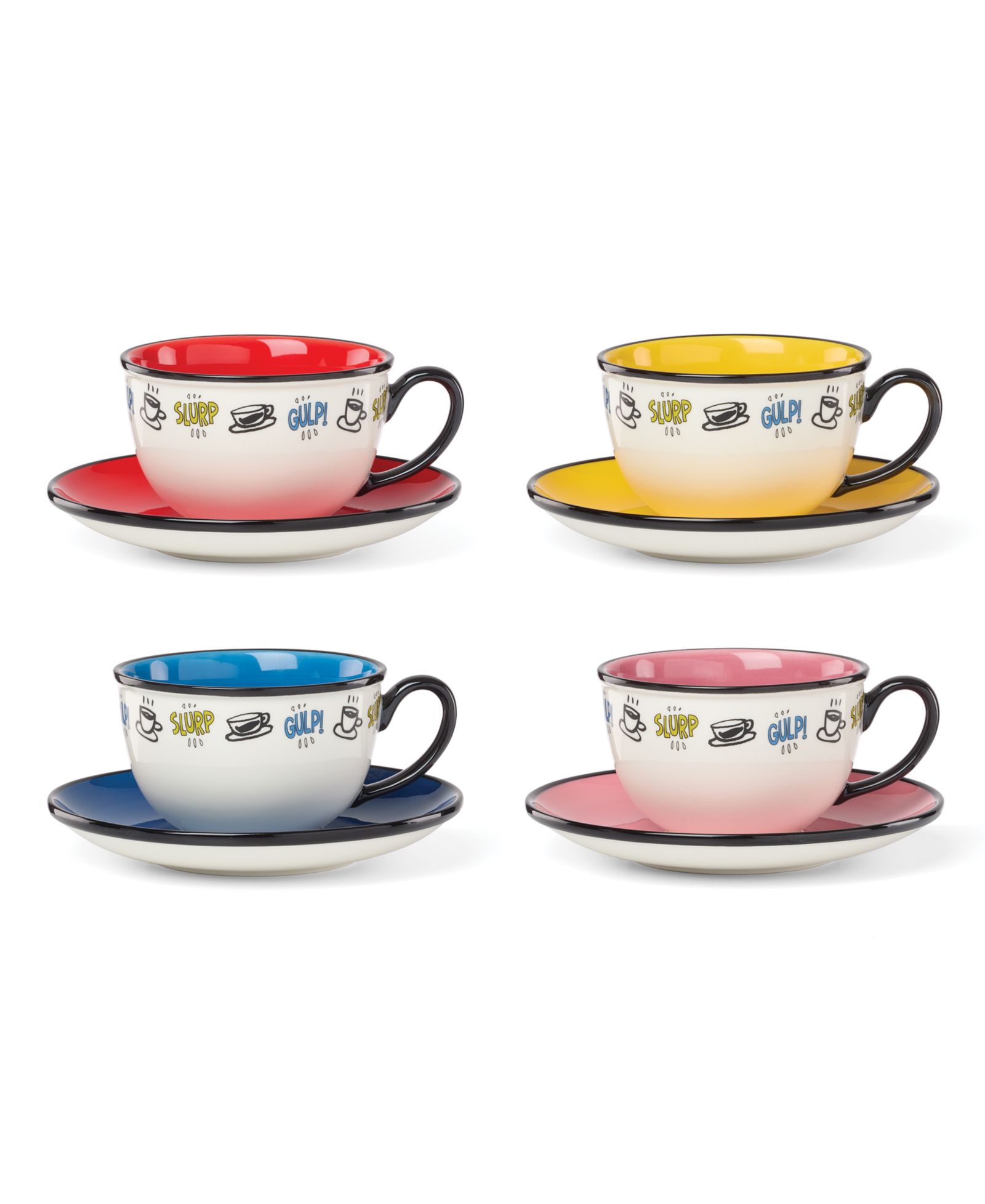Набор чашка и блюдце Lenox Chef Snoopy, 4 шт.