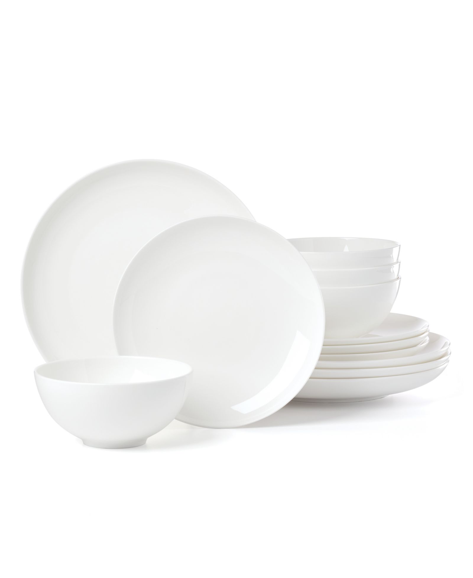 Lenox Studio 1414 Bone China Coupe 12-Pc. Dinnerware Set, Service for 4