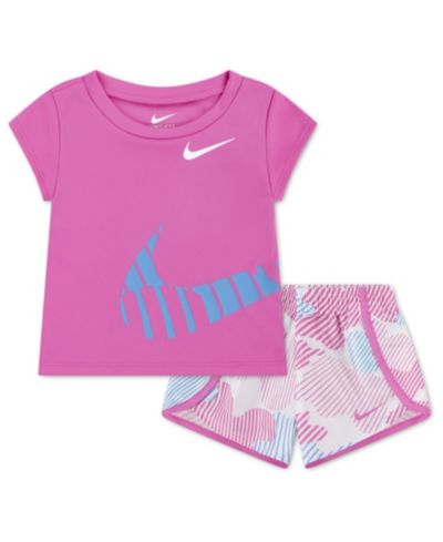 Nike Детский комплект из футболки и шорт Printed Sprinter Short-Sleeve