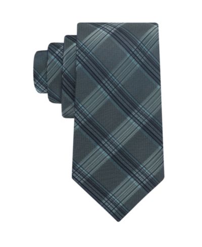 Calvin Klein Men's Ophelia Plaid Classic Tie