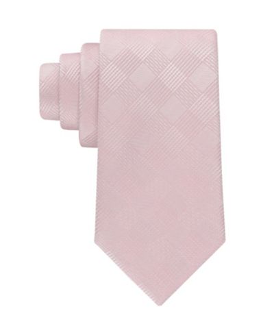 Calvin Klein Men's Lousie Grid Classic Tie