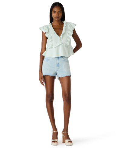 Steve Madden Women's Verda V-Neck Top