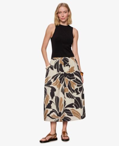 Платье миди Sanctuary Women's Sleeveless Crewneck